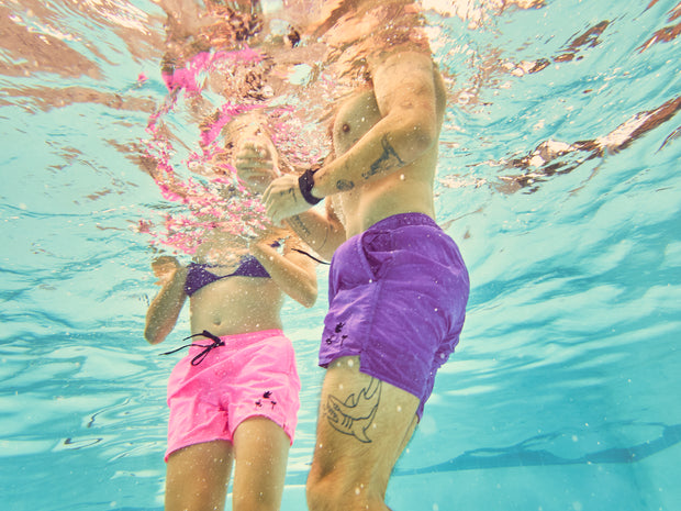 Endless Summer Swim Trunks Aqua