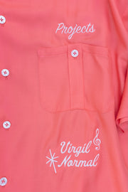 Afterschool x Virgil Normal Bowling Shirt Orange